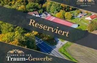 Gewerbeimmobilie kaufen in 18469 Karnin, Großzügige Lager- und Verkaufshalle mit Büroflächen und hervorragender Lage an der B105