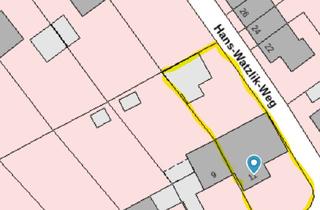 Grundstück zu kaufen in Hans-Watzlig-Weg 11, 84478 Waldkraiburg, Baugrundstück im Zentrum von Waldkraiburg