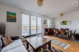 Immobilie mieten in 13591 Staaken, Helle, modern eingerichtete DG-Wohnung mit sehr großer Dachterrasse und schöner Aussicht auf den ...