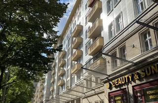 Wohnung kaufen in Karl-Marx-Allee, 10243 Friedrichshain, Stilvolle Wohnung im Denkmalensemble Karl-Marx-Allee – 7. Etage mit Aussicht