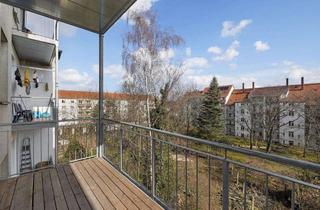 Wohnung mieten in Portitzer Str. 12, 04318 Sellerhausen-Stünz, 3-Zi. WHG + Balkon + Aufzug+Garten