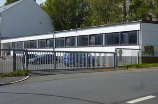 Geschäftslokal mieten in 95032 Hof, Werkhalle (ca. 472 m²) mit Rampe, Sanitäranlagen & kleinem Büro in Hof-Moschendorf