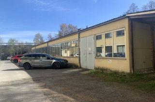 Geschäftslokal mieten in 95032 Hof, Ab sofort zu vermieten: Freistehendes Nebengebäude/Werkhalle (ca. 600 m²) mit Rolltor in Hof-Moschendorf