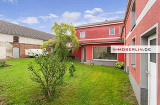Haus kaufen in 14947 Nuthe-Urstromtal, IMMOBERLIN.DE - Fantastischer Vierseithof mit gepflegtem Wohnhaus in ländlicher Lage