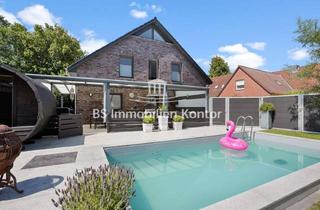 Einfamilienhaus kaufen in 26759 Hinte, Hinte! Neuwertiges Einfamilienhaus mit gehob. Ausstattung, Swimming-Pool und Garage in ruhiger Lage!