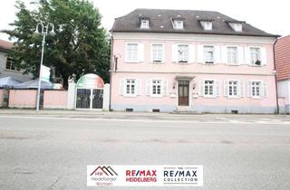 Mehrfamilienhaus kaufen in Hauptstraße 102, 68789 St. Leon-Rot, Mehrfamilienhaus mit 6 Wohneinheiten, 322m² WF und 323m² Gewerbe im EG mit auf 674m² Grundstück