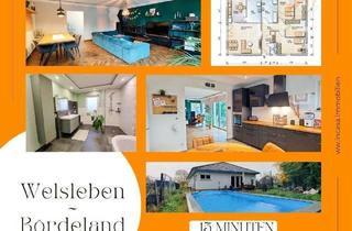 Haus kaufen in Fabrikstraße, 39221 Welsleben, Modernes Wohnen auf einer Ebene in ruhiger Lage in Welsleben