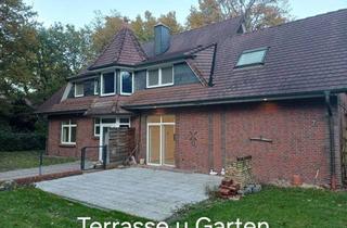 Wohnung mieten in 26209 Hatten, Helle, barrierefreie Wohnung in Sandhatten mit Garten u. Kaminanschluss