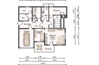 Wohnung mieten in 88471 Laupheim, Erstbezug nach Sanierung: 2-Zi.-Wohnung mit Terrasse in Laupheim