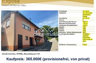 Einfamilienhaus kaufen in 97996 Niederstetten, Einfamilienhaus / Haus