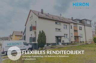 Haus kaufen in 71409 Schwaikheim, FLEXIBLES RENDITEOBJEKT – Vielseitige Kapitalanlage mit Balkonen & Stellplätzen in Schwaikheim