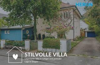 Villa kaufen in 78224 Singen, STILVOLLE VILLA - Charmante Villa in ruhiger und zentraler Lage in Singen
