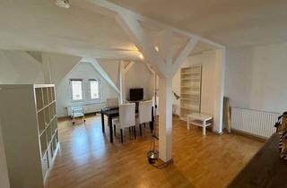 Lofts mieten in 23966 Wismar, möblierte Dachgeschosswohnung mit großer Dachterrasse in der Hansestadt Wismar