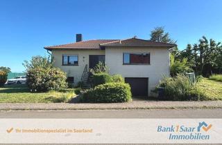 Haus kaufen in 66625 Nohfelden, Wohnen auf nur einer Ebene in Seenähe – Großzügiger Bungalow mit Potenzial in ruhiger Lage von Bosen