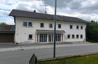 Haus kaufen in 84381 Johanniskirchen, Johanniskirchen - Sanierungsbedürftige Immobilie mit Gewerbefläche zu verkaufen