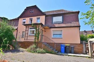 Haus kaufen in 91593 Burgbernheim, Burgbernheim - Haus, Werkstatt, Halle und Garten warten auf einen neuen Eigentümer