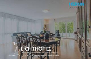 Wohnung kaufen in 74074 Heilbronn, LICHTHOF E2 - Große 4,5-Zimmerwohnung mit XL-Terrasse und einem Tiefgaragenstellplatz in Heilbronn
