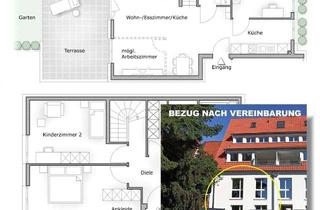 Wohnung kaufen in 68239 Seckenheim, BLICK IN DIE NATUR - GARTENWOHNUNG "HAUS-IM-HAUS" 5-ZKB
