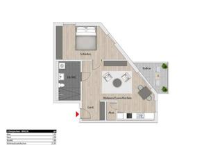 Wohnung kaufen in Am Schlosspark 11, 74936 Siegelsbach, 2-Zimmer Wohnung mit Balkon und Aufzug im betreuten Wohnen