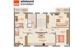 Wohnung kaufen in 04425 Taucha, Exklusive 4-Raum-Wohnung mit Parkett, Granit und Fußbodenheizung in Taucha