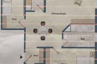 Wohnung mieten in Pfarrgasse, 88422 Betzenweiler, Helle 3,5-Zimmer Erdgeschosswohnung in Betzenweiler