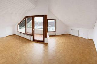 Wohnung mieten in Behringweg, 73760 Ostfildern, Lichtdurchflutete 3-Zimmer Dachgeschosswohnung mit Balkon & Panorama-Fenster in ruhiger Lage