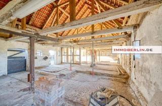 Haus kaufen in 16775 Schönermark, IMMOBERLIN.DE - Traumhafter Dreiseithof mit faszinierender Ausbaufreiheit auf großzügigem Grundstück