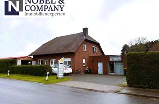 Einfamilienhaus kaufen in 46509 Xanten, PREISSENSATION Platz für Familie und Erfolg: Einfamilienhaus mit Carport, Gewerbeeinheit & Weitblick