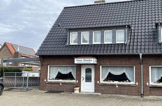 Doppelhaushälfte kaufen in 47441 Moers, Gewerbe-Doppelhaushälfte mit Garten und Kegelbahn in Moers-Hülsdonk