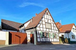 Haus kaufen in 67105 Schifferstadt, Charmantes 1- bis 2-Familienhaus mit Garten und großer Scheune