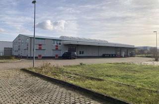 Gewerbeimmobilie mieten in Prof.-Hugo-Jung-Straße 12, 99310 Arnstadt, Unter-Vermietung Lagerhalle mit Sozialflächen u. Reinraum-Zelt (optional)