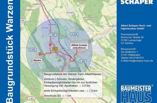 Grundstück zu kaufen in 31061 Alfeld, bauträgerfreies, ruhiges und dezentrales Baugrundstück, nur 1 km von Alfeld (Leine) entfernt