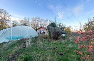 Grundstück zu kaufen in 99097 Melchendorf, Großes Freizeitgrundstück mit Rohbau, Pool und Fernblick in Erfurt-Melchendorf