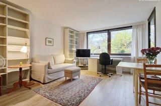 Immobilie mieten in Im Alten Dorfe 22, 22359 Volksdorf, Blick ins Grüne! 2-Zimmer-Wohnung mit großem Balkon und Tiefgaragenstellplatz in HH-Volksdorf