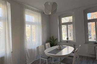 Immobilie mieten in Ludwig-Wucherer-Straße 16, 06108 Halle, Moderne 3-Zimmer-Wohnung im beliebten Paulusviertel – vollmöbliert & all-inclusive