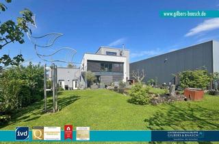 Einfamilienhaus kaufen in 54338 Schweich, Schweich-Issel: Modernes Einfamilienhaus mit angeschlossener Lager-/Produktionshalle