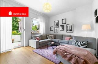 Wohnung kaufen in 63303 Dreieich, Wunderschöne, top-modernisierte 3-ZW mit Terrasse in Sprendlingen