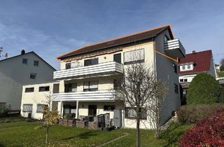 Wohnung kaufen in 73275 Ohmden, 2-Zimmer-Dachgeschosswohnung mit Balkon und Garage