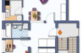 Wohnung mieten in Georg Hansen Straße, 15834 Rangsdorf, 3 ZKB Hell, schön geschnitten und mit Balkon...