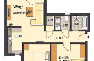 Wohnung mieten in Kanalstr. 15, 25541 Brunsbüttel, HERBST-ANGEBOT: MIETFREIE ZEIT IN BRUNSBÜTTEL 3-Zimmer Terrassenwohnung - OTTO STÖBEN GmbH