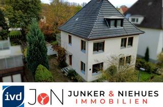 Haus kaufen in 32052 Herford, Wohnen in Werre Nähe mit Holzdielen und großem Garten - perfekt für Familien und Altbau Fans!