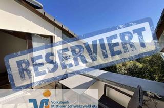 Wohnung kaufen in 78141 Schönwald, Sonnige Rückzugsoase im Schwarzwald – gepflegte 1-Zimmer-Wohnung mit Loggia in Schönwald!
