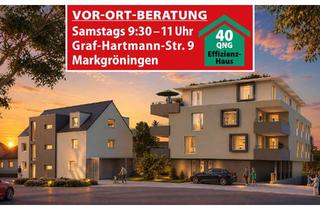Wohnung kaufen in Graf-Hartmann-Straße 9 - 11, 71706 Markgröningen, Wohnen mit Stil - 2 Zimmer Neubauwohnung in zentraler Lage