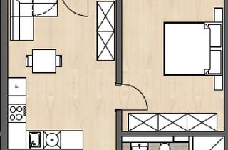 Wohnung mieten in 55239 Gau-Odernheim, Erstbezug mit Balkon: Freundliche 2-Zimmer-Wohnung in Gau-Odernheim