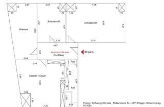Wohnung mieten in Möllerstraße 14, 58119 Hohenlimburg, Charmante 3-Zimmer-Dachgeschosswohnung in Hagen