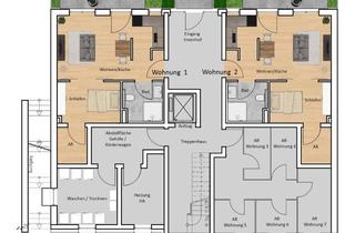 Wohnung mieten in Kasernenstraße 32, 42651 Solingen-Mitte, Moderne & schicke 2 Zimmer-Wohnung mit kleinem Garten in ruhiger, zentraler Lage!