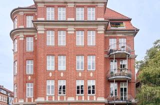 Wohnung mieten in Feldstrasse 38A, 24105 Brunswik, Traumhafte Altbauwohnung, Wohnen mit Stil auf höchstem Niveau, ca. 140 m³, 4 Zii., Balkon