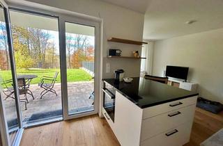 Wohnung mieten in 82377 Penzberg, 2,5-Zimmer-Neubauwohnung mit Garten & Tiefgarage – möbliert, Erstbezug, Nähe Roche
