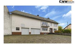 Einfamilienhaus kaufen in 54518 Minderlittgen, Wohnhaus mit ca. 705m² großer Halle