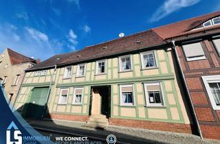 Haus kaufen in Kirchstraße 23, 39615 Werben, Zwischen Geschichte und Zukunft - Fachwerkdenkmal sucht Liebhaber!